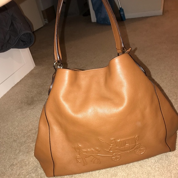 Coach Handbags - Coach Leather Satchel